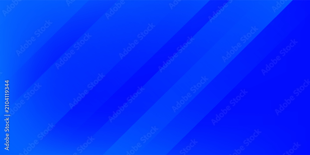 Obraz premium Abstract blue background with diagonal lines. Dynamic shapes composition. Vector illustration