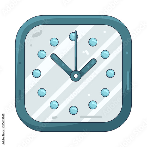 Illustration of Wall Clock