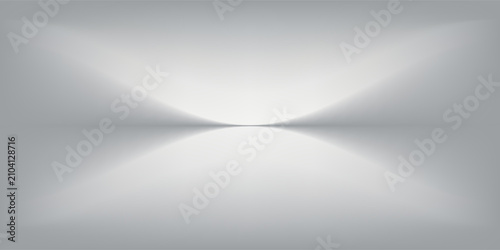 Bild auf Leinwand Gray studio background or backdrop 3D room lightbox eps 10.