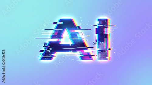 A stylized 