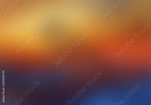Abstract sunset gradient background. Blurred colorful texture with warm and cool tones.
