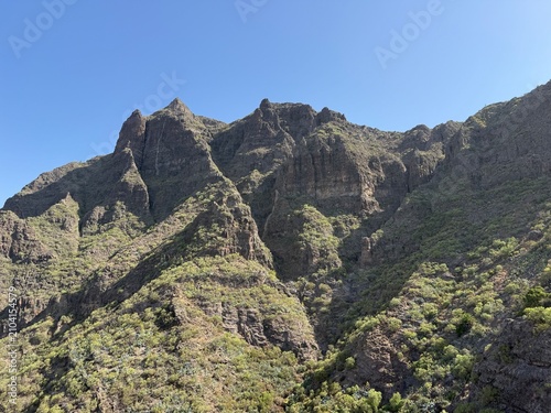 view of the mountains