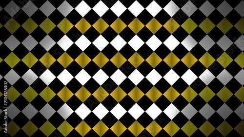 Diamond white and golden shades vector motion animation background