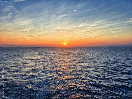 quietude et tranquilite en mer voyage