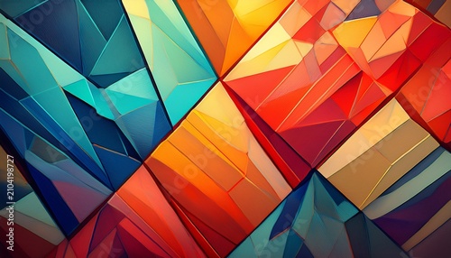 Abstract Rhombus Background