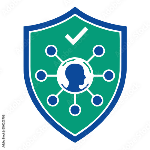Simple digital identity verification shield shield fintech campaigns