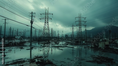 AI-enhanced grid resilience and disaster recovery system