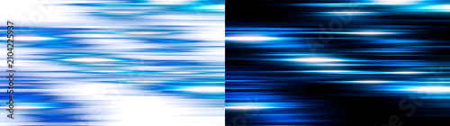 Photos Fast blue speed light streaks create a futuristic motion background in PNG, Tran