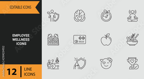 Workplace Wellness Mental Health Medical Benefits Employee Care Initiatives Graphics