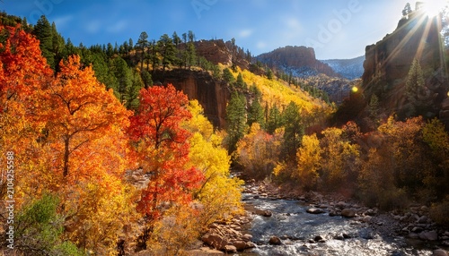Autumn Color In Oak Creek Canyon