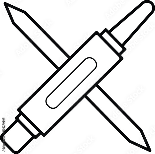 Outline Deburring Tool and Reamer Icon
