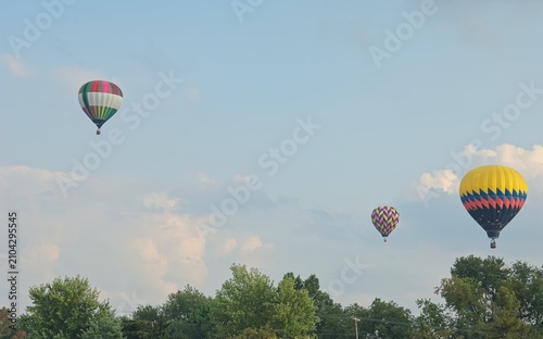 Canvas Print Hot Air Balloons