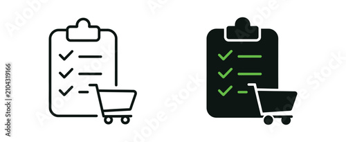 Procurement Icons Set – Purchasing, Supplier Management, Supply Chain and Business Operations Vector.