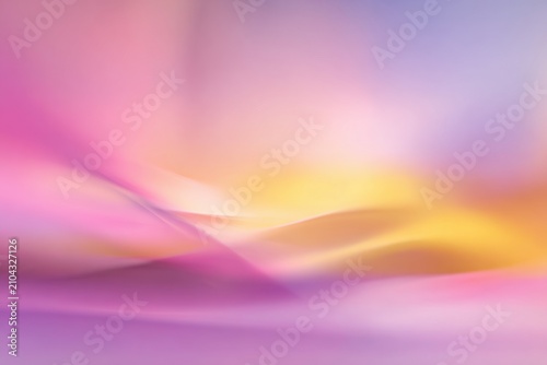 Abstract background featuring soft glowing pastel pink and golden yellow waves background abstract gradient ethereal colorful luminous backdrop artistic aesthetic composition wallpaper