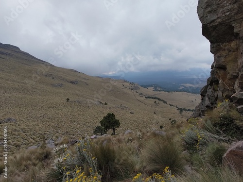 Iztaccíhuatl Volcano in Mexico