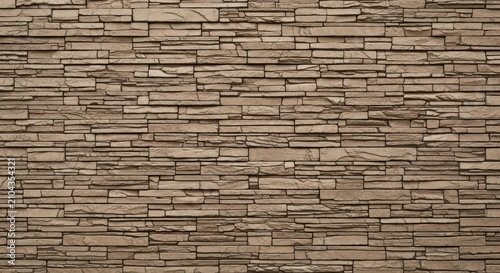 High-resolution texture of masonry wallpaper featuring realistic brick patterns and rustic stone details for modern interior design aesthetics, building, background, vintage