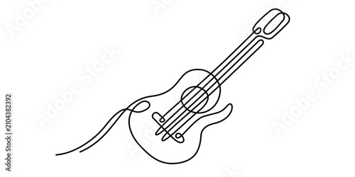 guitar vector illustration