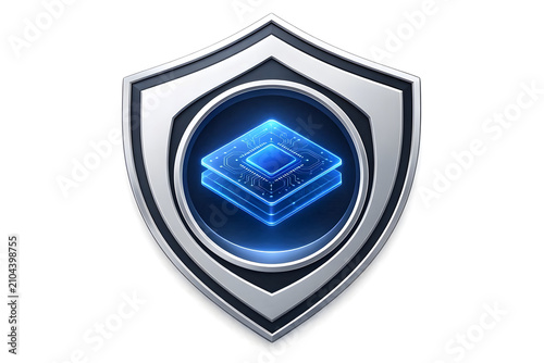 security shield icon illustration 