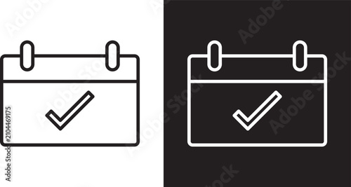 Fotografie Calendar check icon