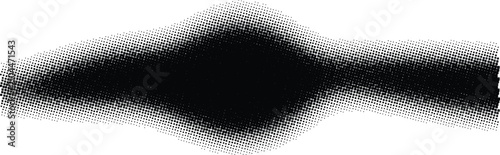 Abstract Halftone Spray Gradient Shape Vector Collection