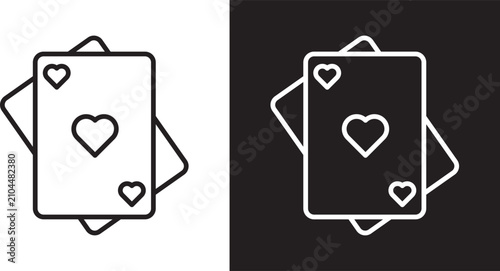 Playing cards icon