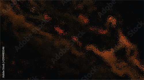 Bild auf Leinwand Scary Halloween Skull Background with Dark Grunge Wall Texture Blood Red Fire Glow Vintage Dirty Horror Pattern and Aged Black Wallpaper Design