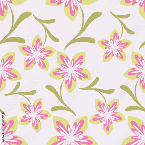 Cute floral pattern in small flowers. Small colorful flowers. Gold beige background. Delicate ditsy print. Floral seamless background. Elegant template for fashion prints
