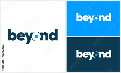 beyond typography word mark logo design inspiration