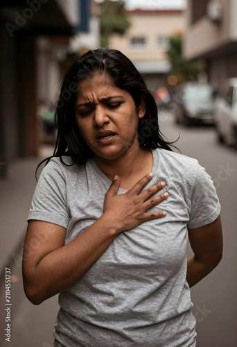 Young indian woman experien...