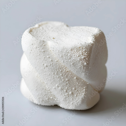 Close-up of a white marshma...