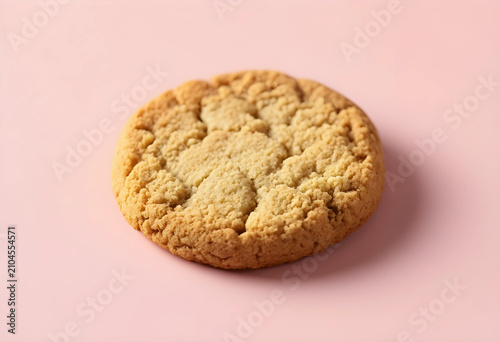 close-up of a single biscui...