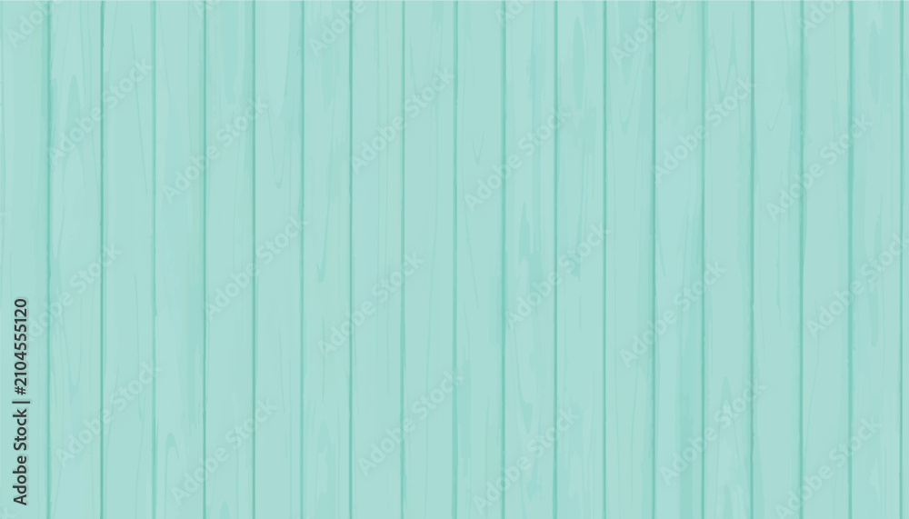 Obraz premium A seamless background texture of light mint green pastel wooden planks with vertical grains, perfect for modern interior design, holiday scrapbooking, and bright festive digital backdrops.