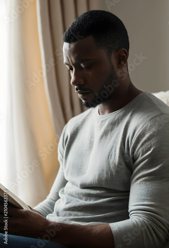Young african american man ...