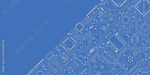 Photos pcb diagonal layout showing traces pads vias and connectors