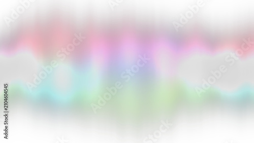 Cuadro en lienzo Rainbow multicolor light leak burst glowing brightly on black background for cin