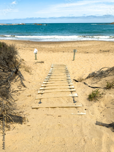 Wooden Track Down To Beach Horseshoe Bay