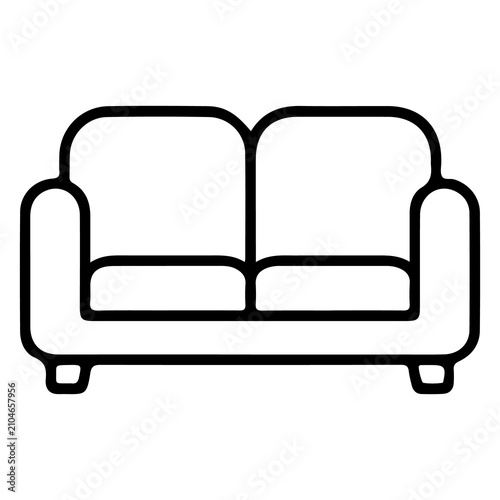 Canvastavla Sofa and Couch Furniture Icon