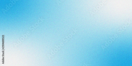 Abstract Light Blue and White Gradient Background with Grainy Texture