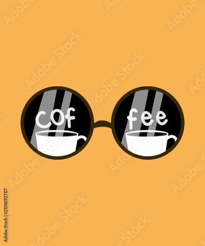 coffee-coloured glasses