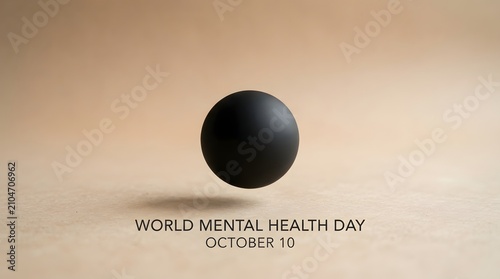 World mental health day awareness campaign october 10th concept