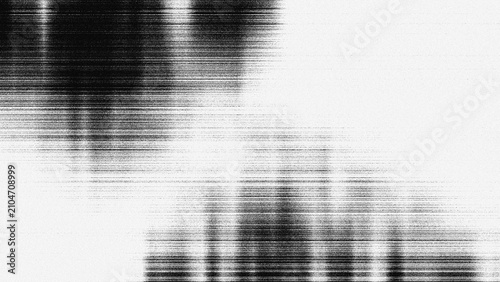 Cuadro en lienzo Abstract monochrome grainy texture background with cinematic horizontal motion b