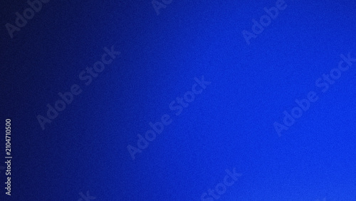 Quadro su tela Bright vibrant blue abstract gradient with grain texture