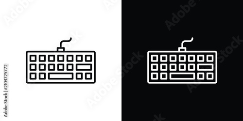 Konstfotografi Keyboard icon for infographic projects