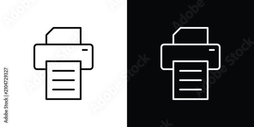 Konstfotografi Printer icon for infographic projects