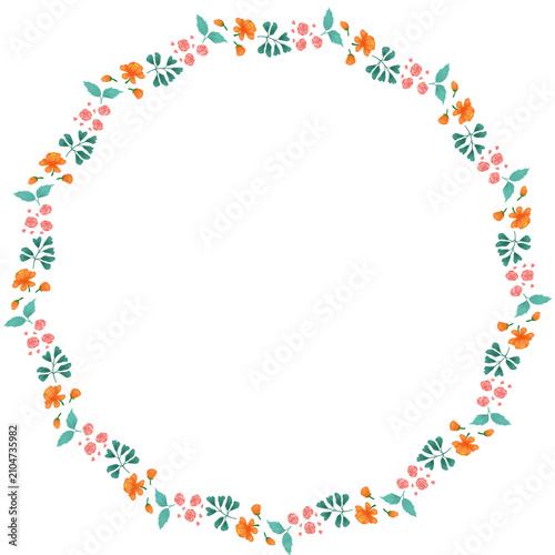 floral wreath