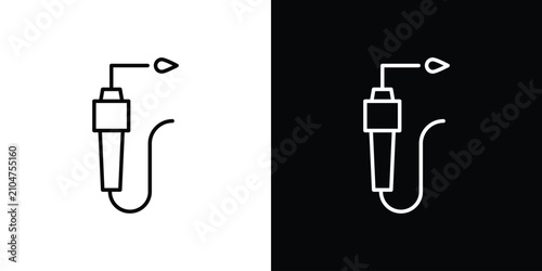 Bild auf Leinwand Welding icon minimal logos pack. EPS10