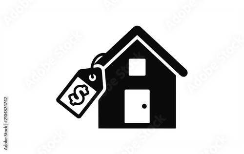 House with price tag for sale 1.