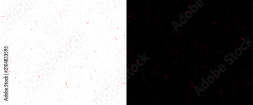 Tablou pe pânză Minimalist split screen background, high contrast black and white texture, abstr