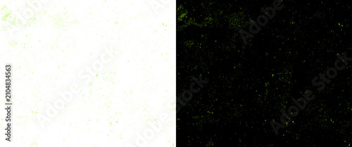 Schilderij op canvas Minimalist split screen background with high contrast white and black textures,