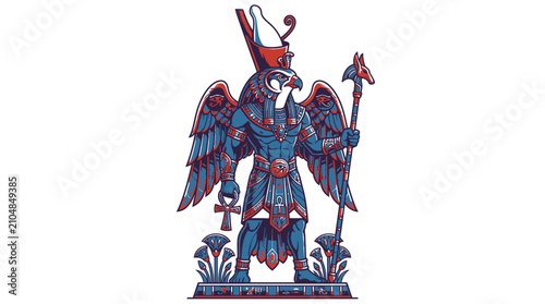 Futuristic Cybernetic Warrior Angel with Mechanical Wings and Sword.